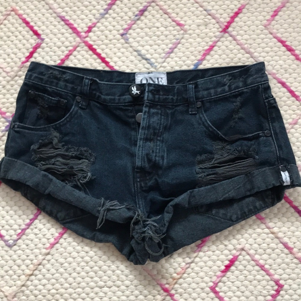 One Teaspoon bandit shorts